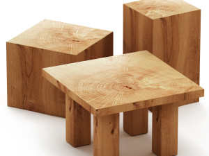 slab coffee tables 3D Model