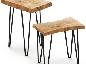 slab coffee tables 3D Model