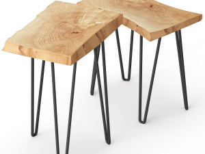 slab coffee tables 3Dモデル