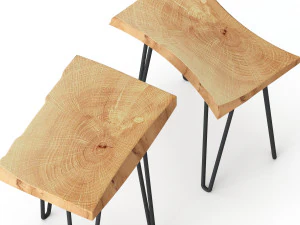slab coffee tables 3D Model