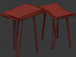 slab coffee tables 3D Model