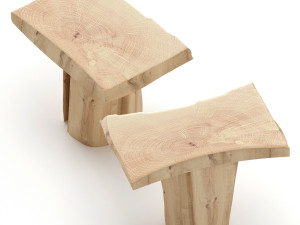 slab coffee tables 3D मॉडल