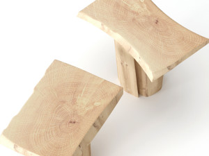 slab coffee tables 3D मॉडल