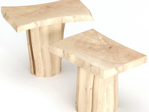 slab coffee tables 3D Model