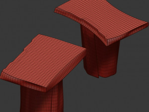 slab coffee tables 3D मॉडल