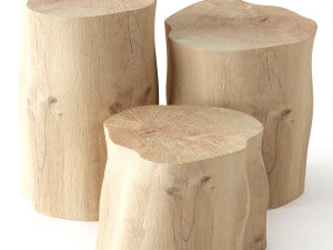 platte salontafels 3D Model