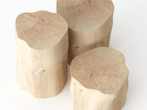 slab coffee tables Modèle 3D