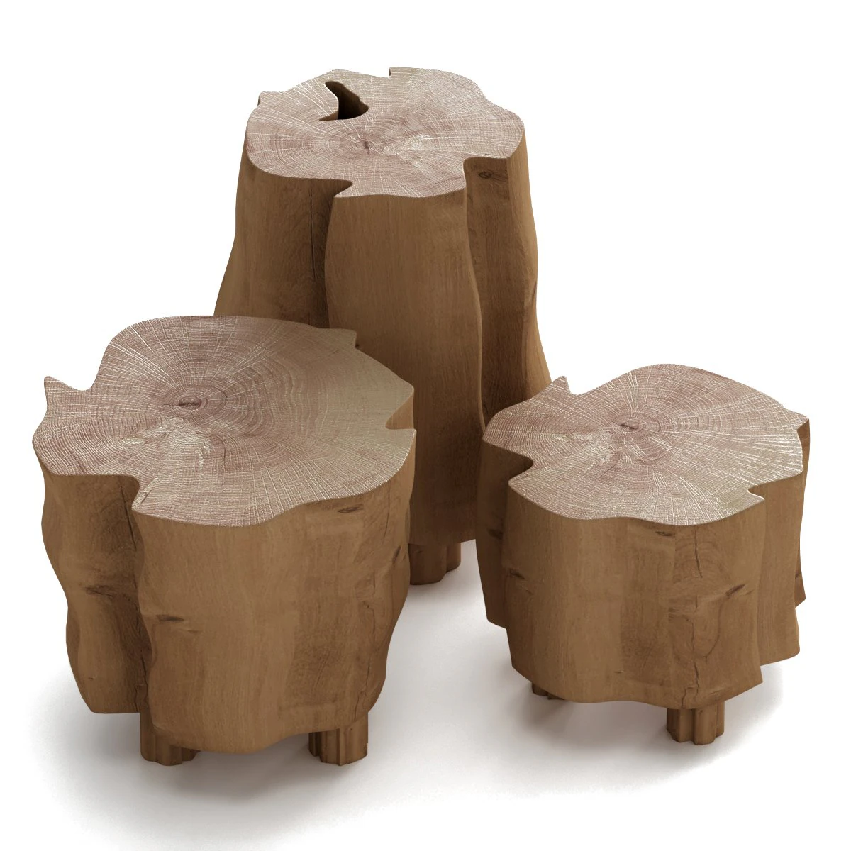 slab coffee tables 3D Model .c4d .max .obj .3ds .fbx .stl .blend 