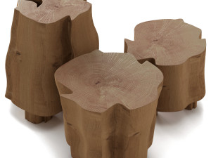 slab coffee tables 3D Model