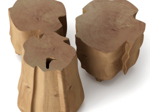 slab coffee tables 3D Model