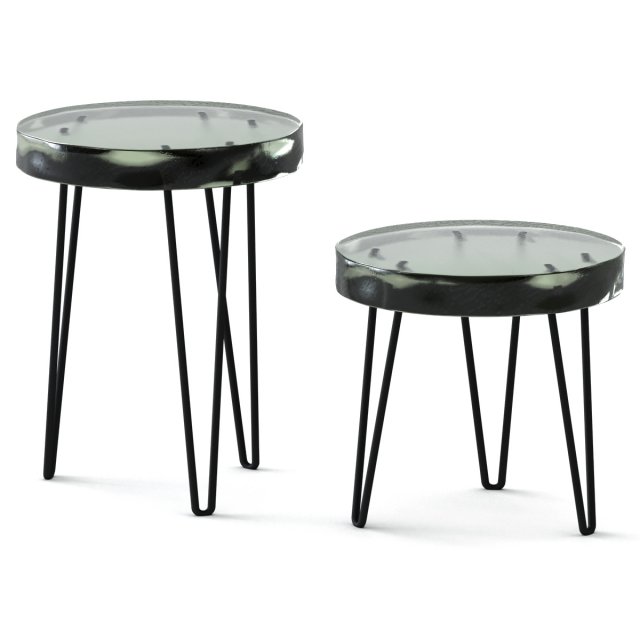 slab coffee tables 3D Модель .c4d .max .obj .3ds .fbx .stl .blend 