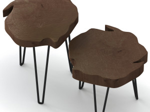 slab coffee tables 3D Model