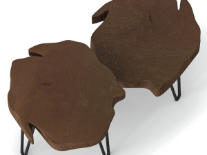 slab coffee tables 3D Model