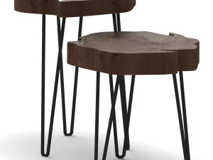 slab coffee tables 3D Model