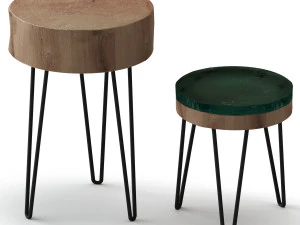 Platten-Couchtische 3D Modell