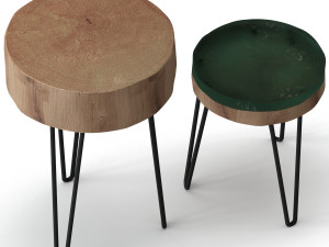 slab coffee tables 3D मॉडल