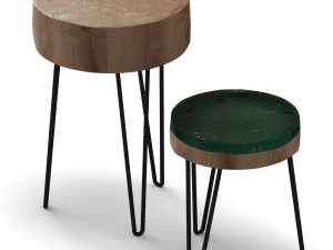 slab coffee tables 3D मॉडल
