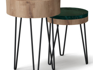 slab coffee tables 3D मॉडल