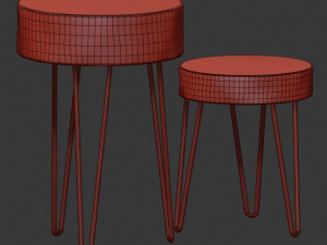 slab coffee tables 3D मॉडल