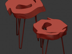 slab coffee tables Model 3D