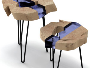 slab coffee tables 3D Model