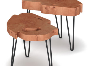 slab coffee tables 3D Model