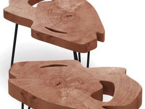 slab coffee tables 3D Model