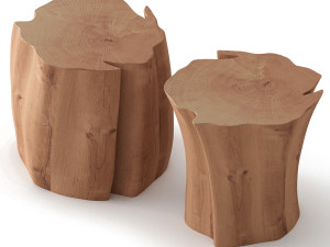 slab coffee tables Modèle 3D