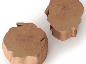 slab coffee tables 3D Model