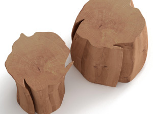 slab coffee tables 3D Model