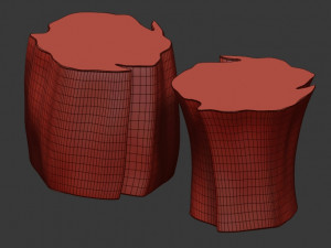 slab coffee tables 3D Model