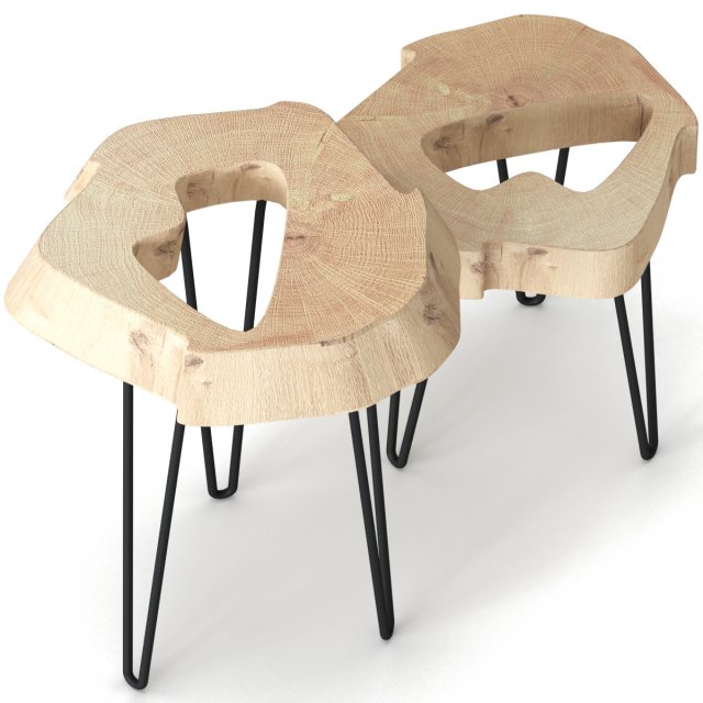 slab coffee tables 3D Model .c4d .max .obj .3ds .fbx .stl .blend 