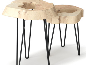 slab coffee tables 3D Model