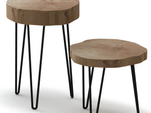 slab coffee tables 3D Model