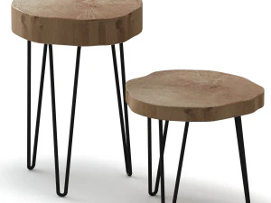 platte salontafels 3D Model