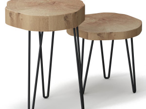 slab coffee tables Modelo 3D