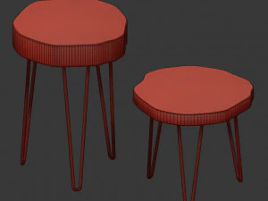 slab coffee tables 3D Model