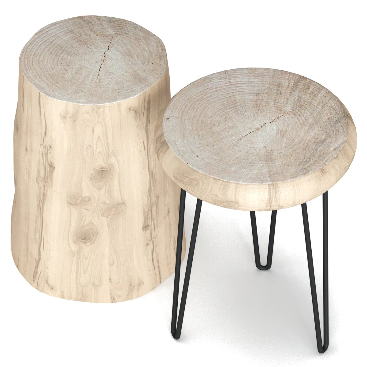 tavolini da caff&egrave; in lastra Modello 3D .c4d .max .obj .3ds .fbx .stl .blend 