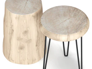 płaskie stoliki kawowe Model 3D