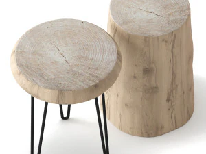 tavolini da caff&egrave; in lastra Modello 3D