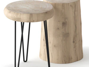 tavolini da caff&egrave; in lastra Modello 3D