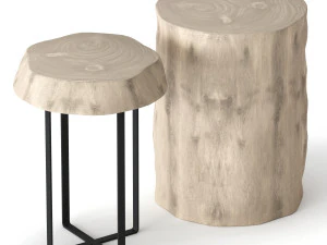 Platten-Couchtische 3D Modell