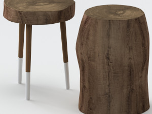 slab coffee tables 3D Model