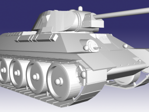 t-34 1941 Modelo 3D