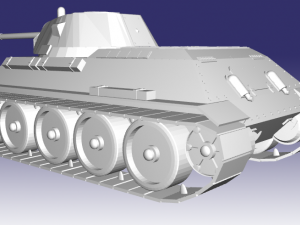 t-34 1941 Modelo 3D