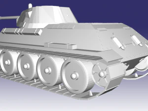t-34 1941 3D Model