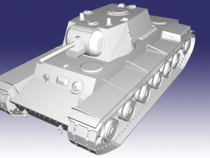 kv-1 1941 3D Model