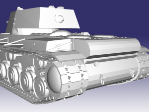 kv-1 1941 3D Model
