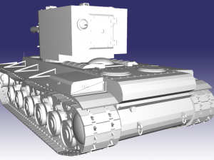 kv-2 3D Model