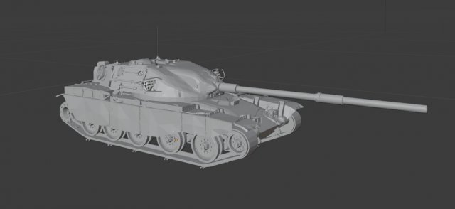 t95 fv4201 chiftain 3D मॉडल .c4d .max .obj .3ds .fbx .stl .blend 